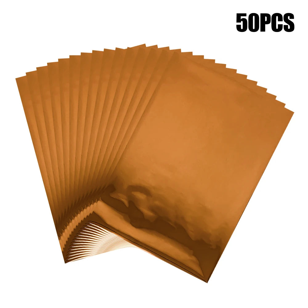 50pcs/pack 20x29cm Toner Hot Stamping Foil Paper A4
