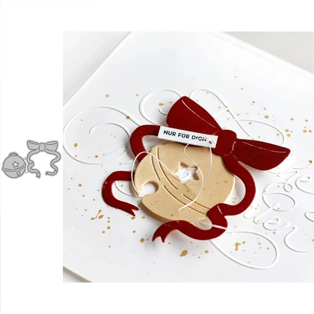 2025 New Arrival Bow Bell Cutting Die