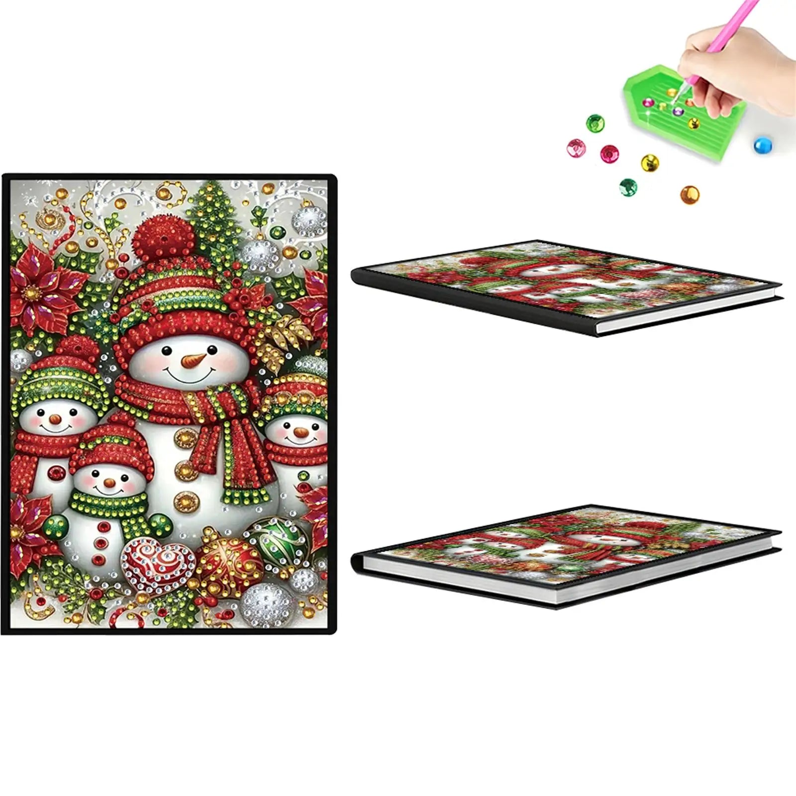 50-Page A5 Size Diamond Painting Diary Book