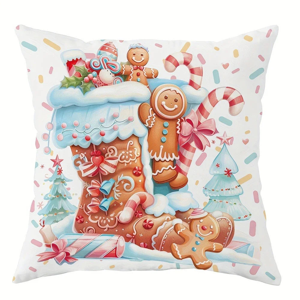 Christmas Gingerbread  pillowcase,  cushion cover