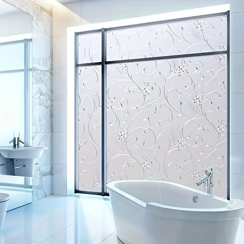 frosted glass electrostatic vinyl cover suitable for home office bathroom decoration sticker