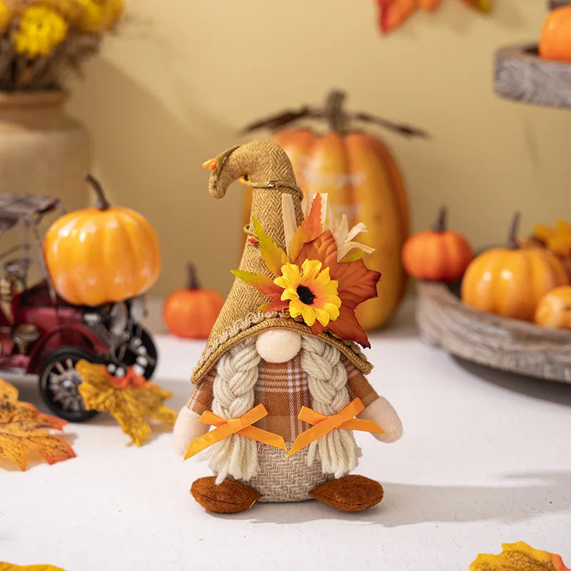 Fall Gnomes Decorations for Home Thanksgiving