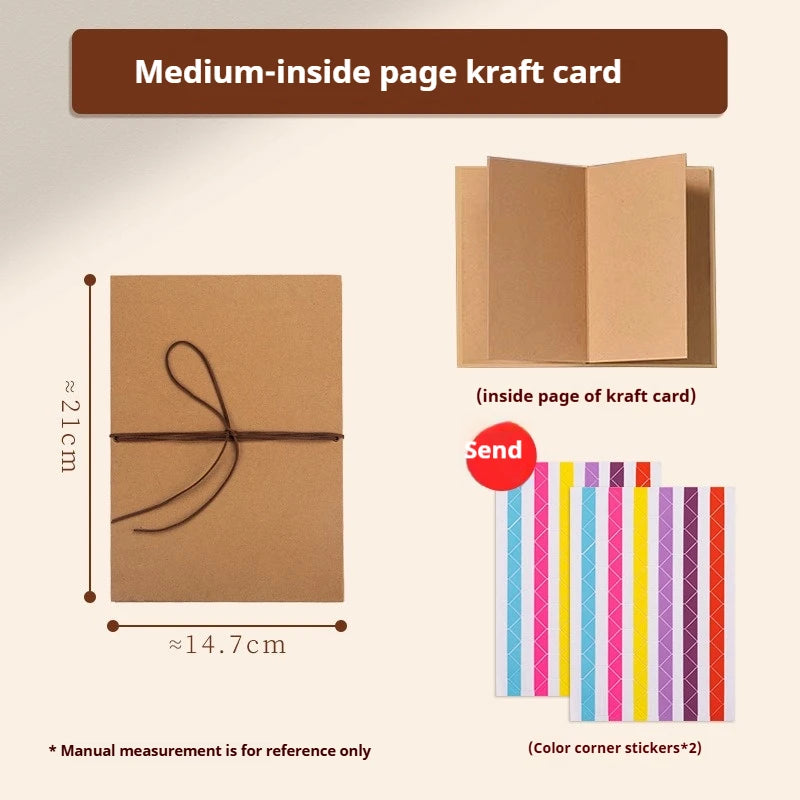 32/80 Pages  Photo Albums Handmade Scrap Book For Wedding Anniversary Gifts