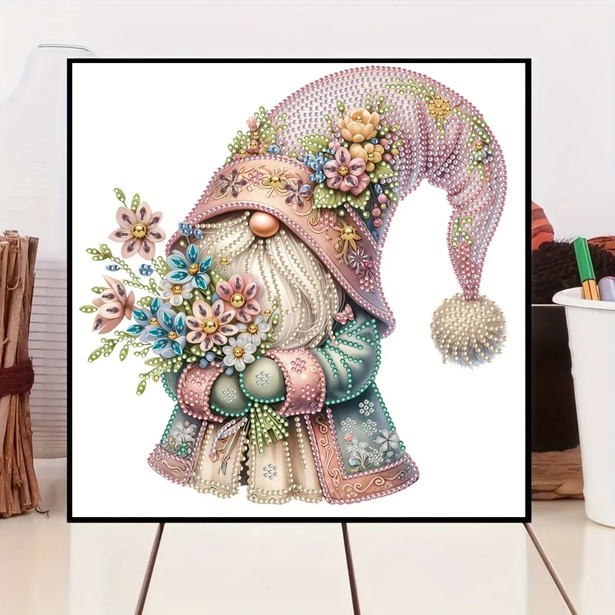 1 diamond painting set, special shape suitable for wall decoration