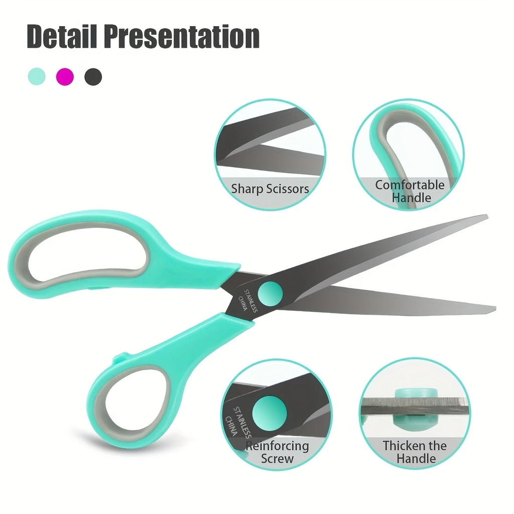 6pcs Scissors Stainless Steel for Precise Cutting for scrapbook
