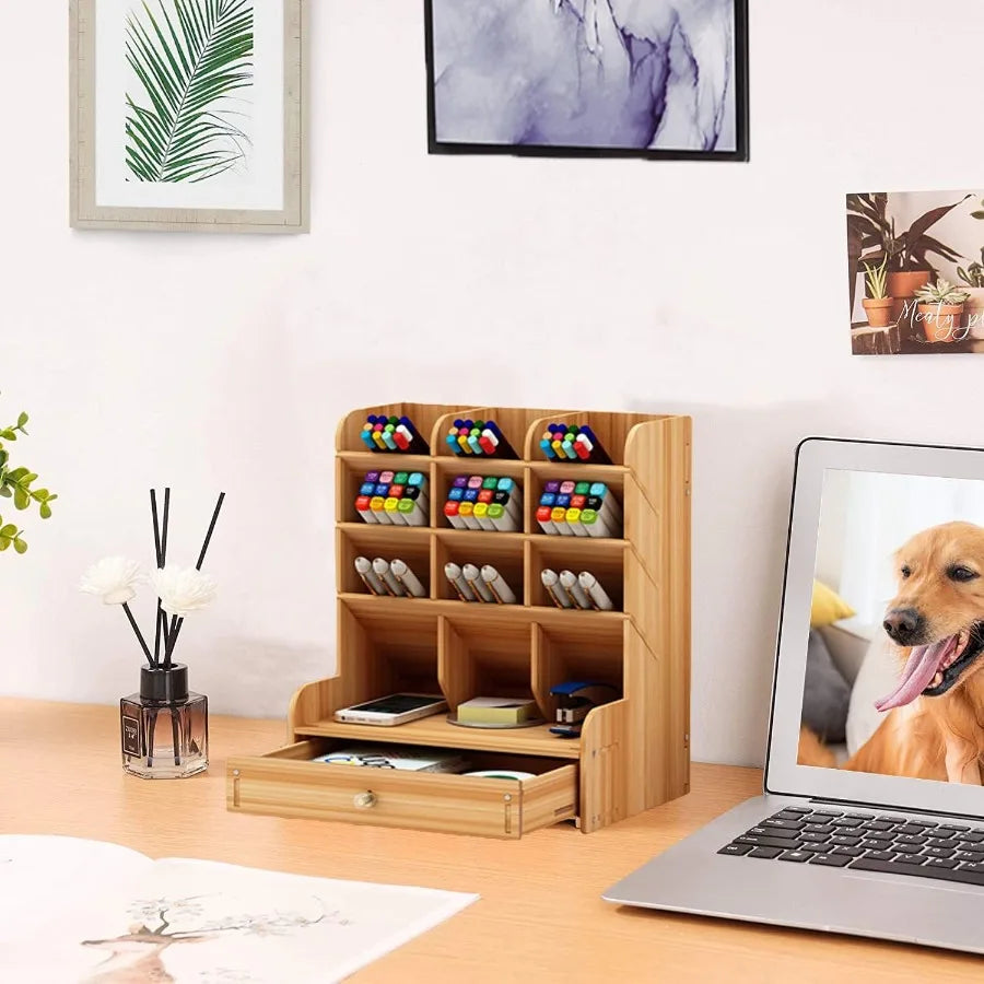 Multi-Functional DIY Pen Holder