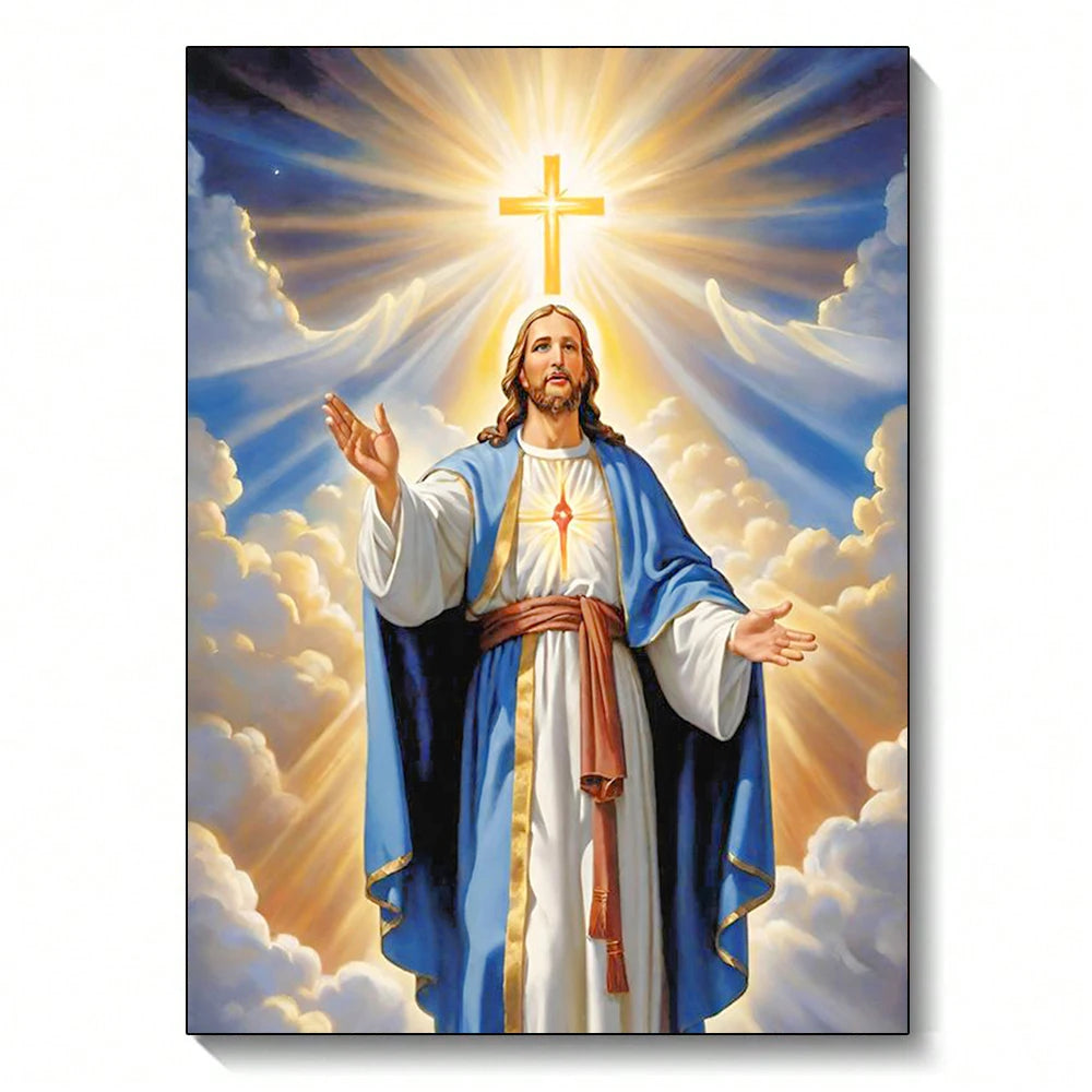 Jesus Christ Cross Diamond Painting Kit 5D
