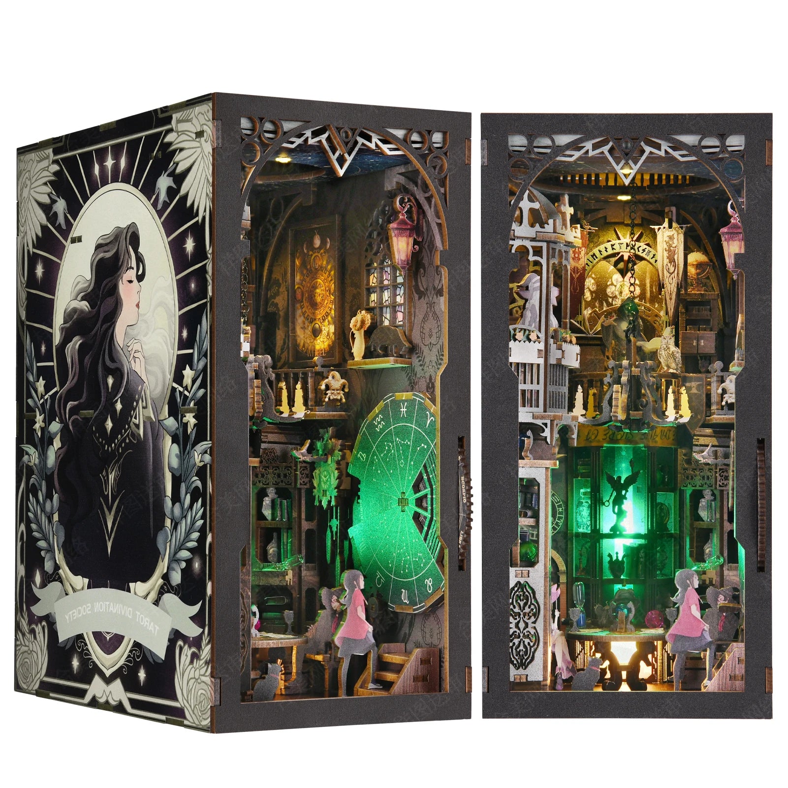 Book Nook Kit Magic House DIY Wooden Puzzle