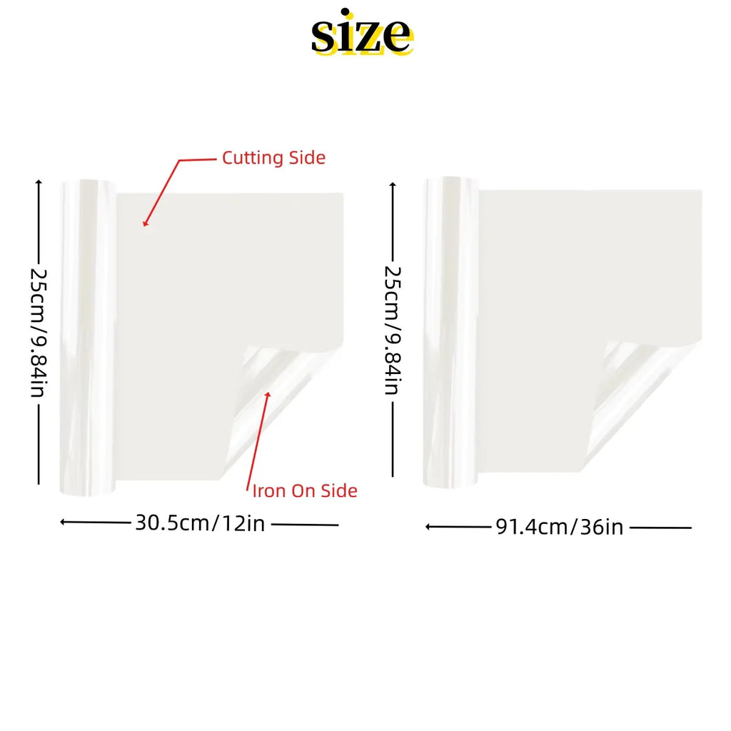 3D Foaming Heat Transfer Vinyl For Cricut, Sun Color Changing Puff