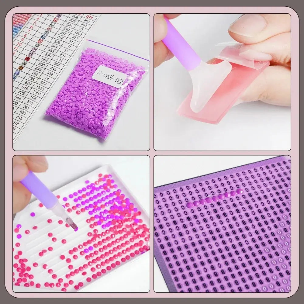 5D Diamond Painting Landscape Full Round Drill Mosaic Fantasy Paintings For Interior 30x40cm