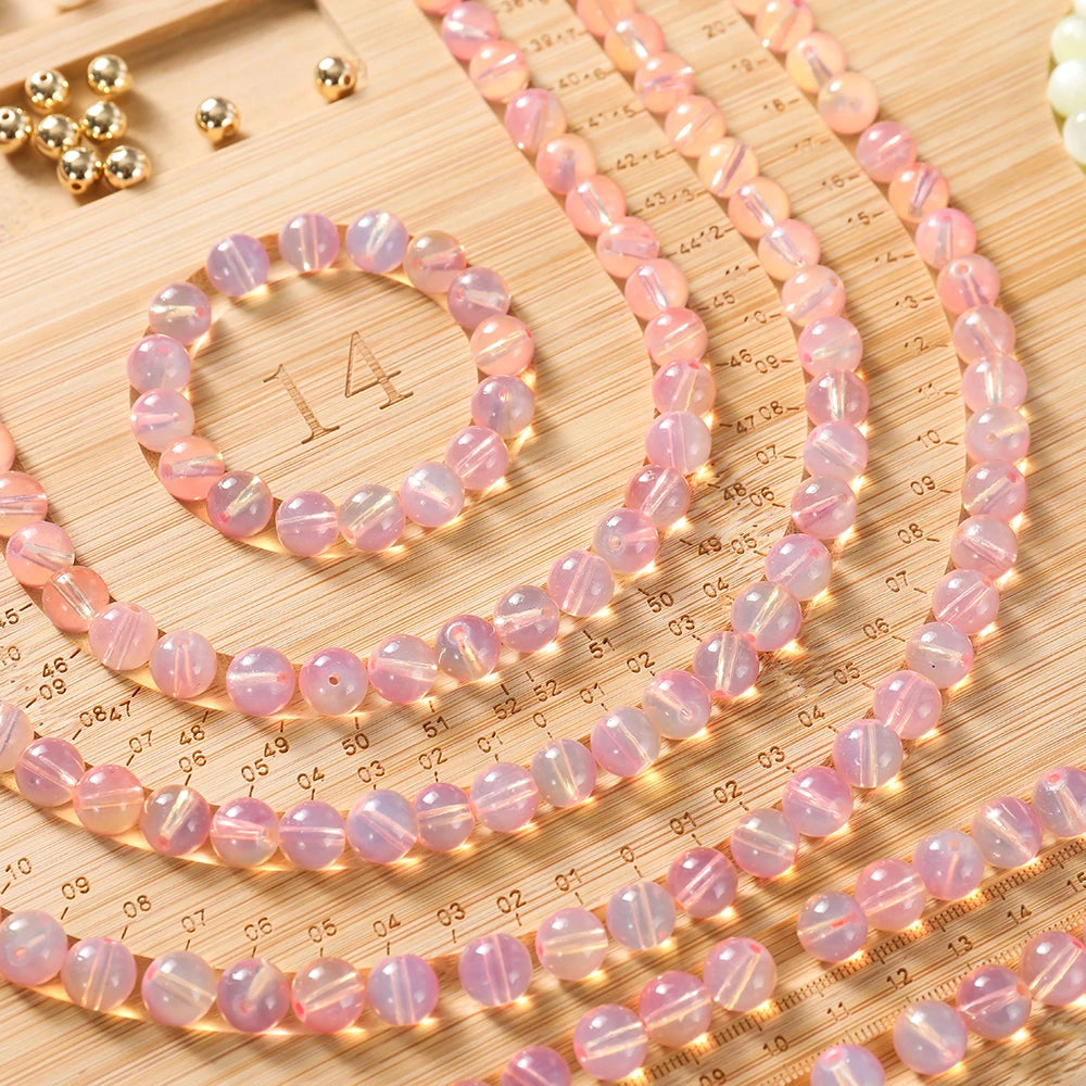 Wooden Flocked Beading Tray various lengths