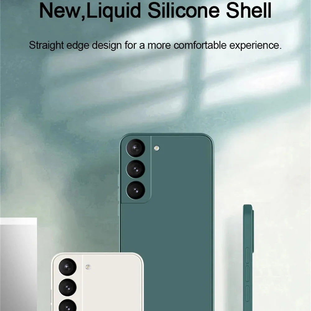 luxury Liquid Silicone Case for Samsung