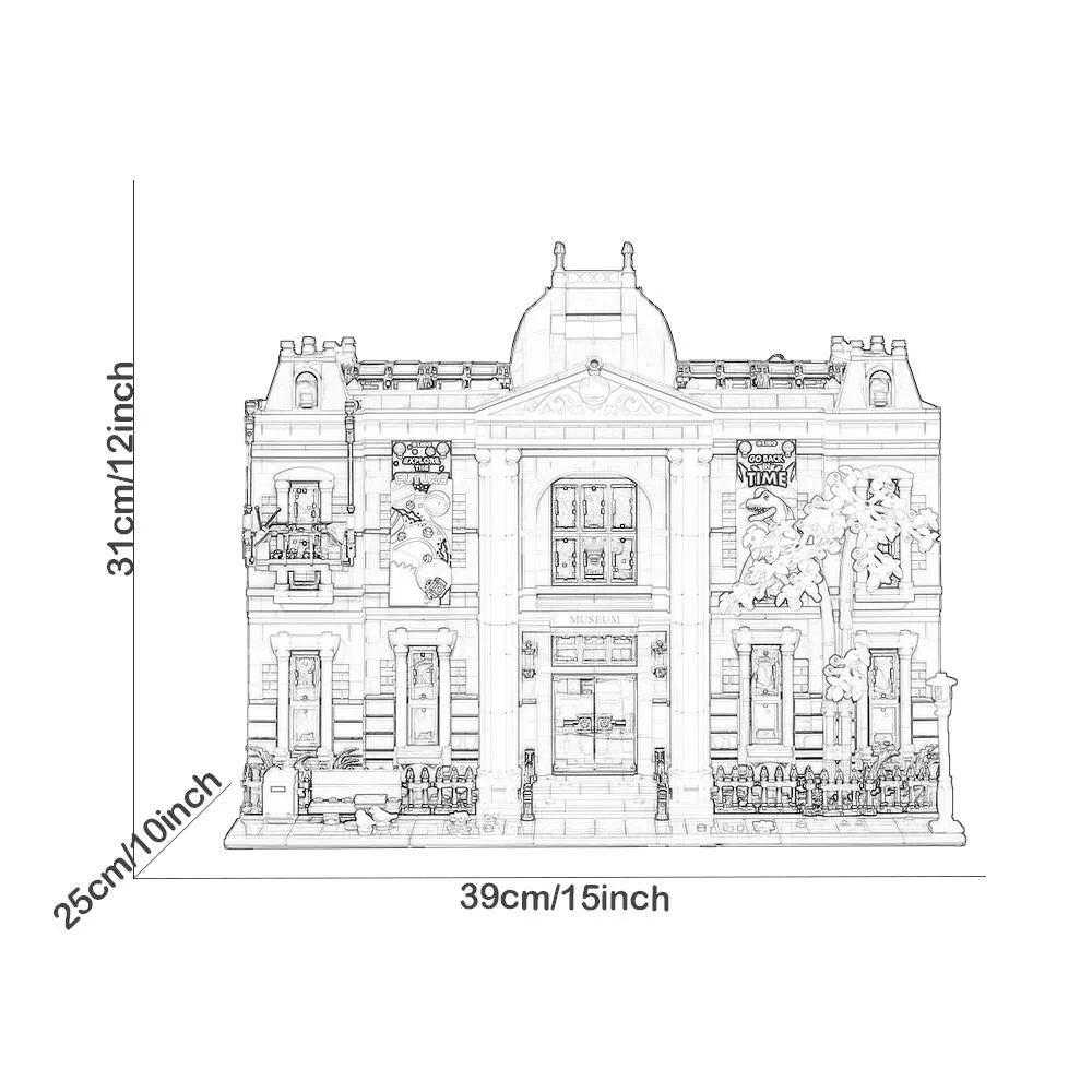 Creative Ideas Compatible 10224 King with figure Street View Building Block