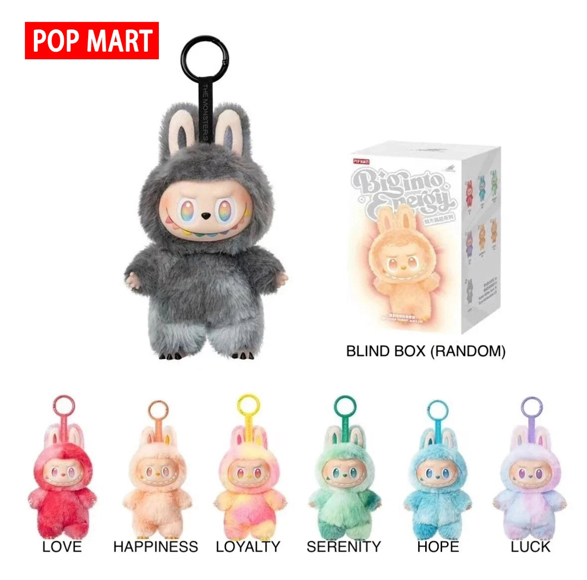 Labubu dolls -- Macaron color, 100% genuine. It's the perfect gift for children, family and friends.