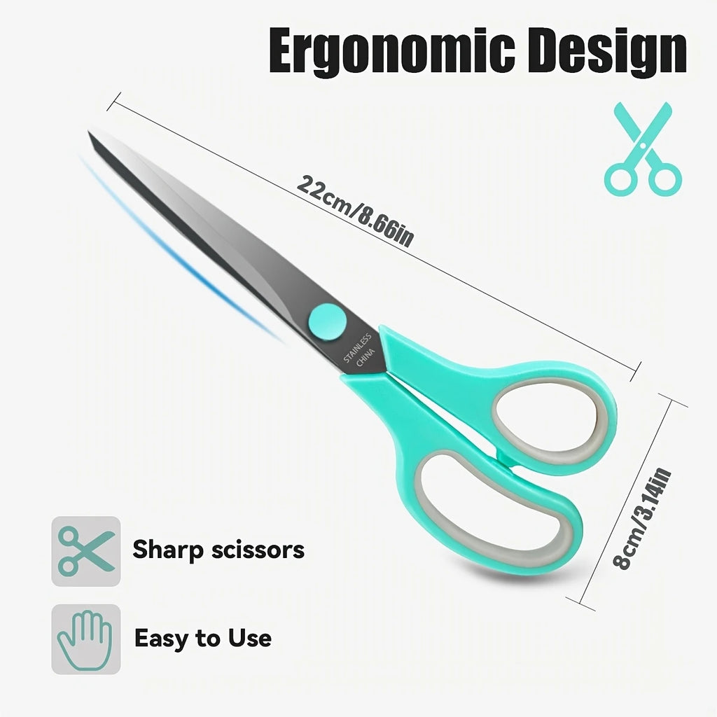 6pcs Scissors Stainless Steel for Precise Cutting for scrapbook